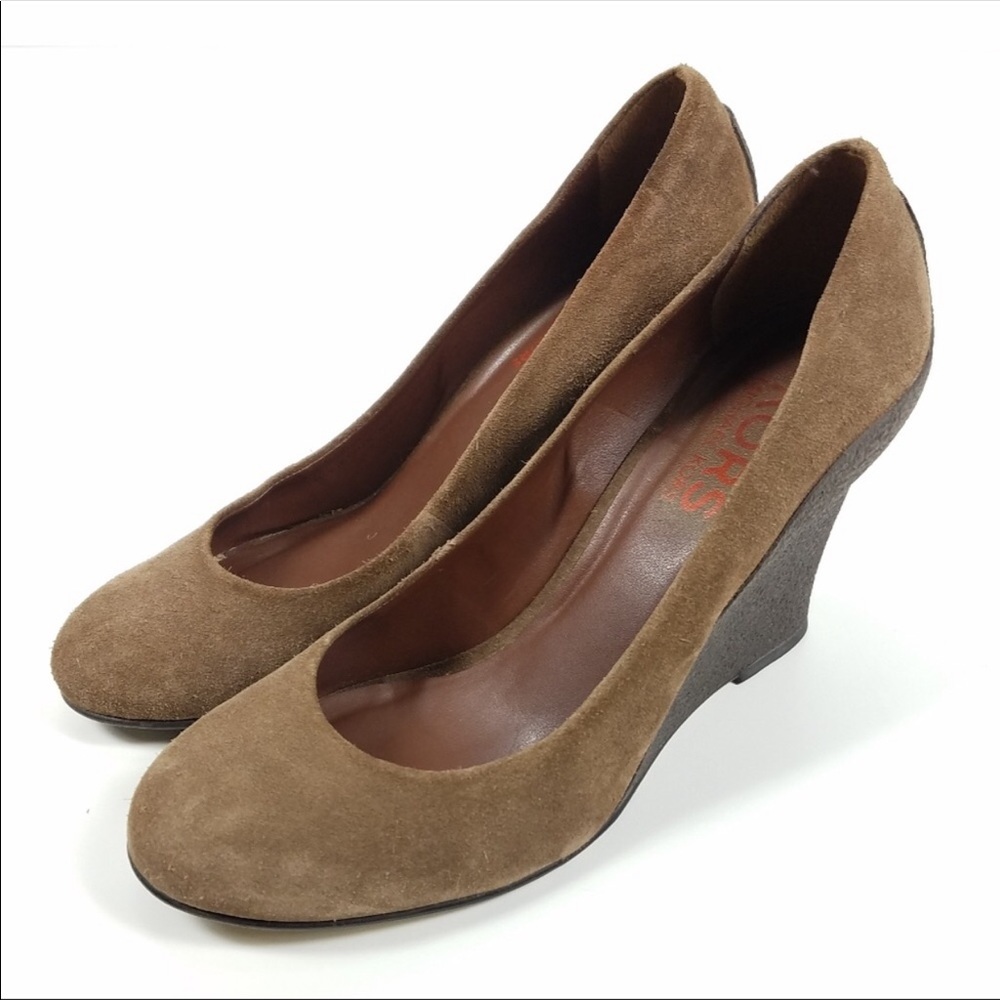 Kors by Michael Kors Suede Wedges